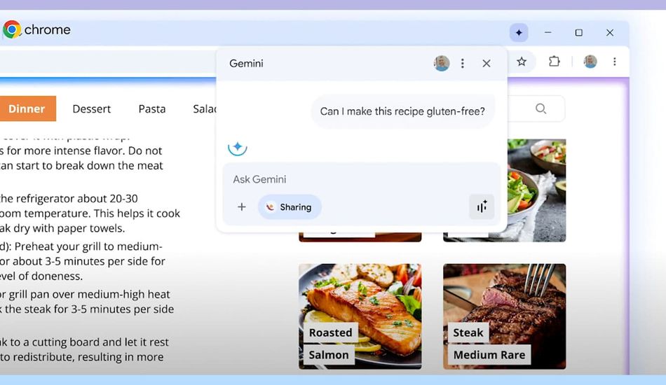 Gemini Chrome IA