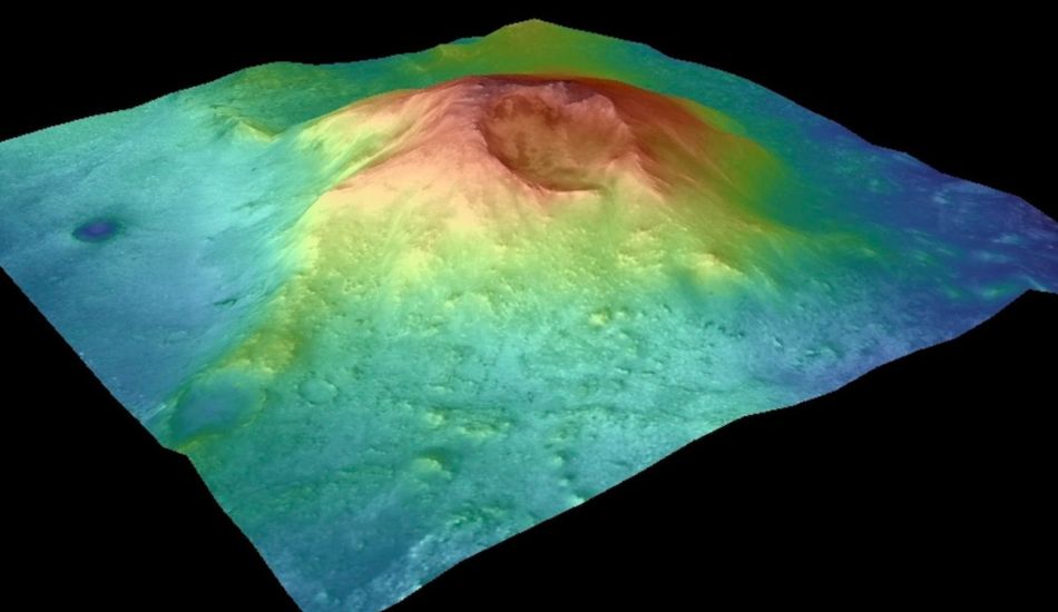 Descubrimiento Volcán Marte
